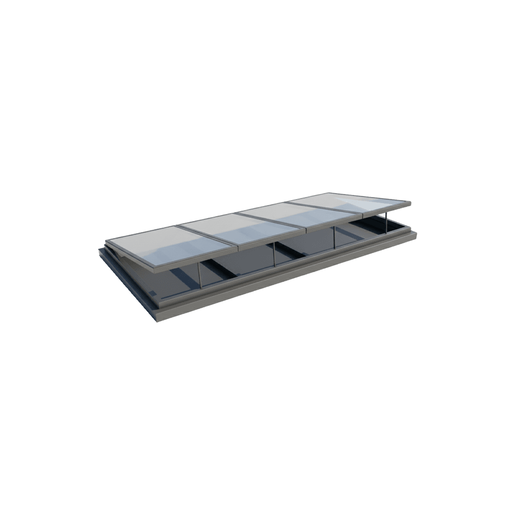 Aluminium Clad Wood Skylight – Left & Right Openable