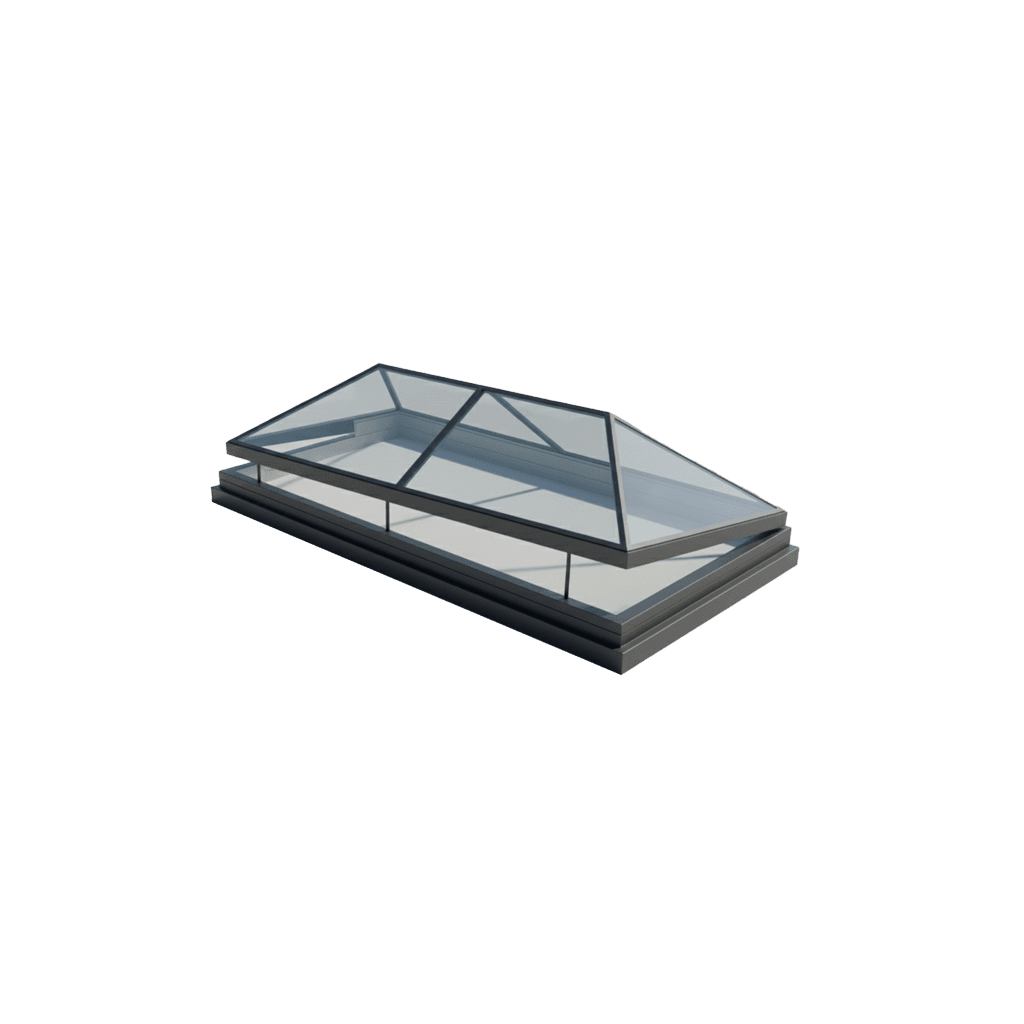 Aluminium Skylight – Diamond Openable