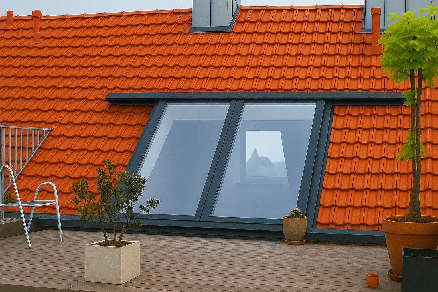 Sloped Operable Skylight hover effect